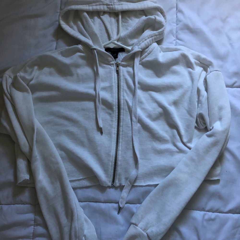 Cropped hoodie